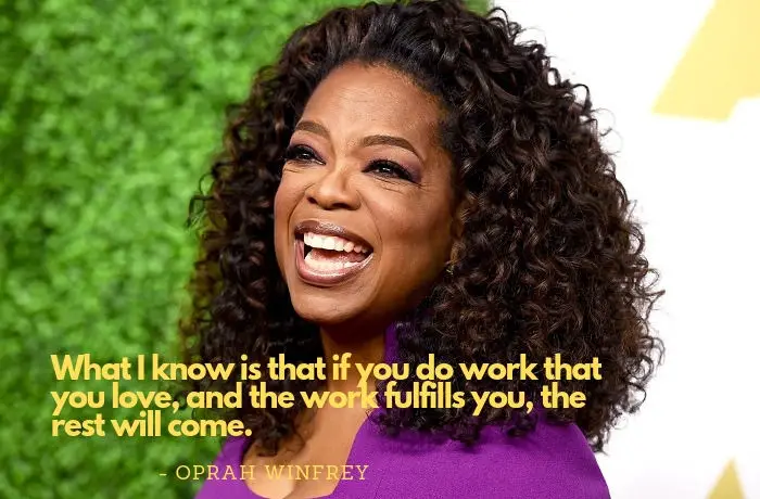 oprah winfrey quotes on being fulfilled